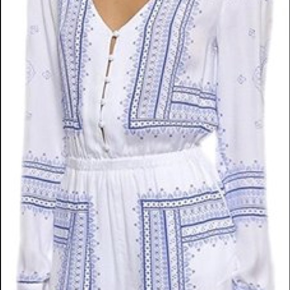 The Jetset Diaries Settle Down Romper Scarf Print - Picture 8 of 8